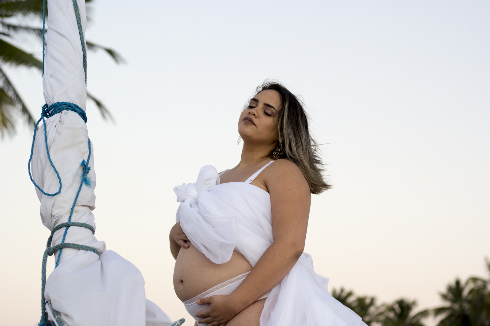 Larissa Cruz 19 Ensaio Gestante no Pico das Almas – Cumbuco