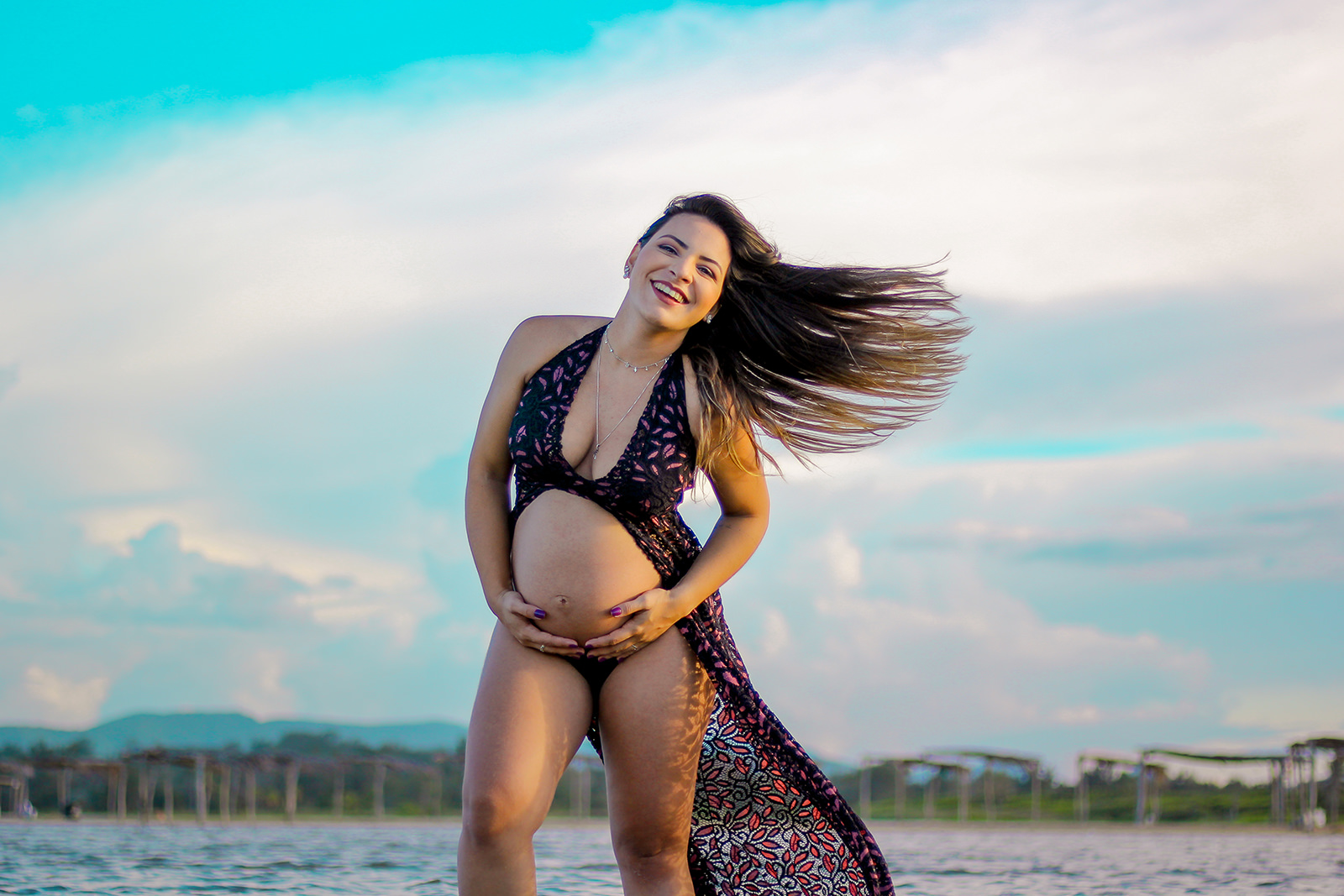 Amanda Mendonça 22 Book de Gestante na Lagoa do Cauípe - Cumbuco