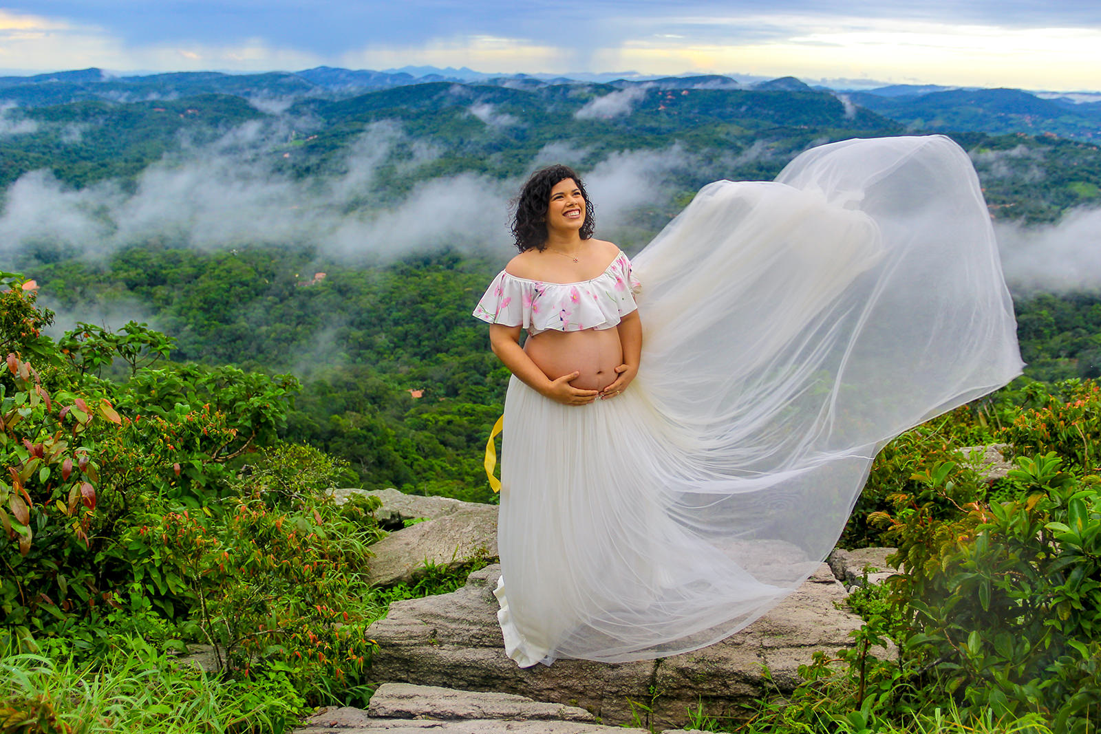 Ensaio de Gestante em Guaramiranga Pico Alto