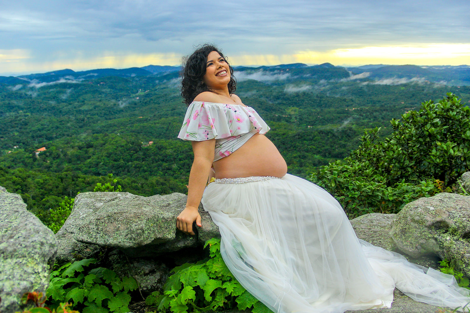 Ensaio de Gestante em Guaramiranga Pico Alto
