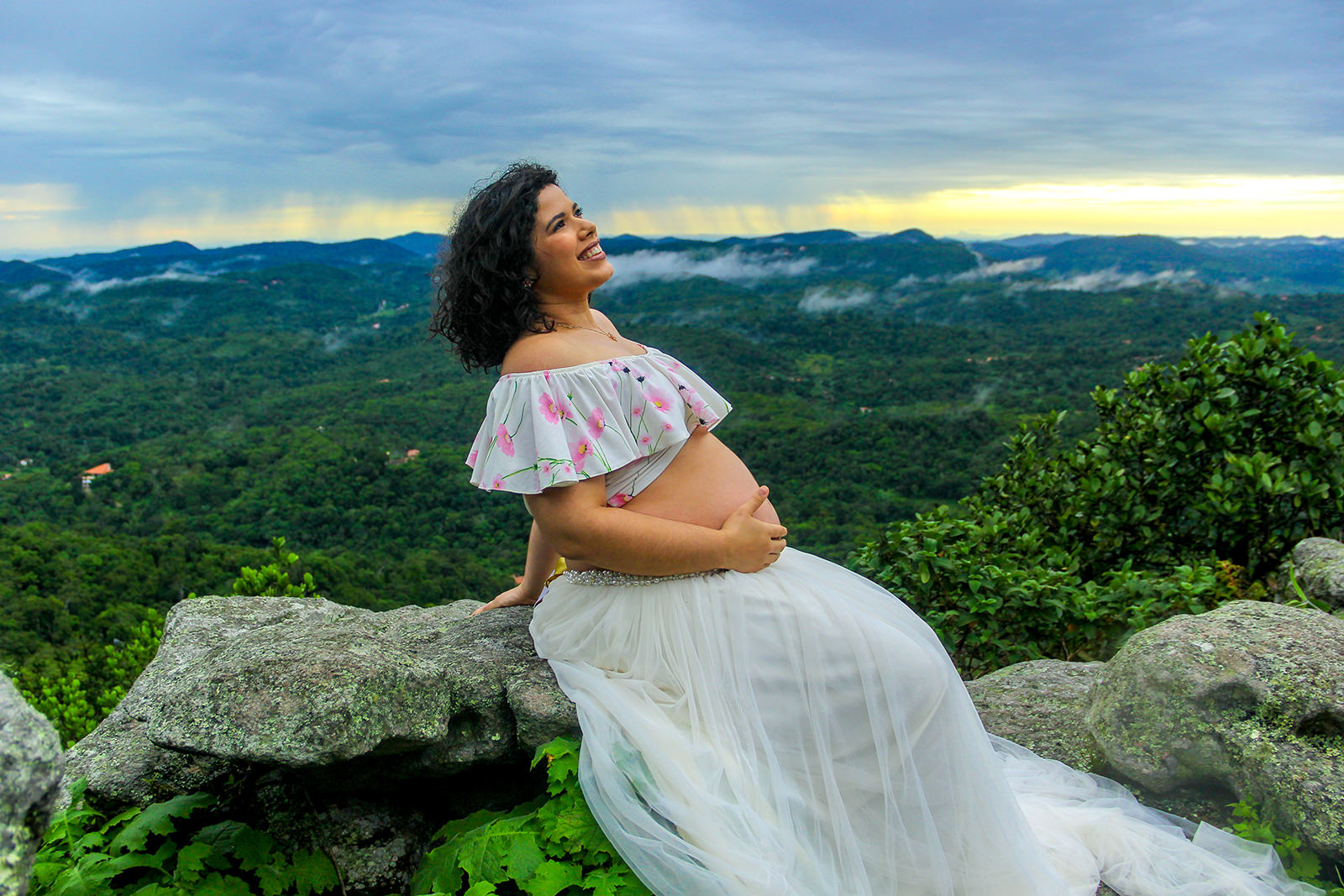 Ensaio de Gestante em Guaramiranga Pico Alto