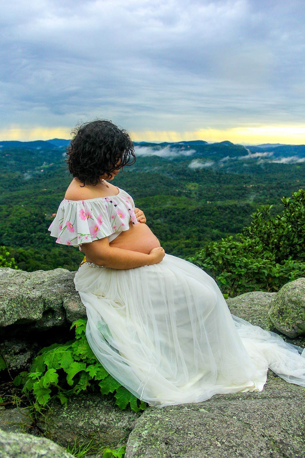 Ensaio de Gestante em Guaramiranga Pico Alto