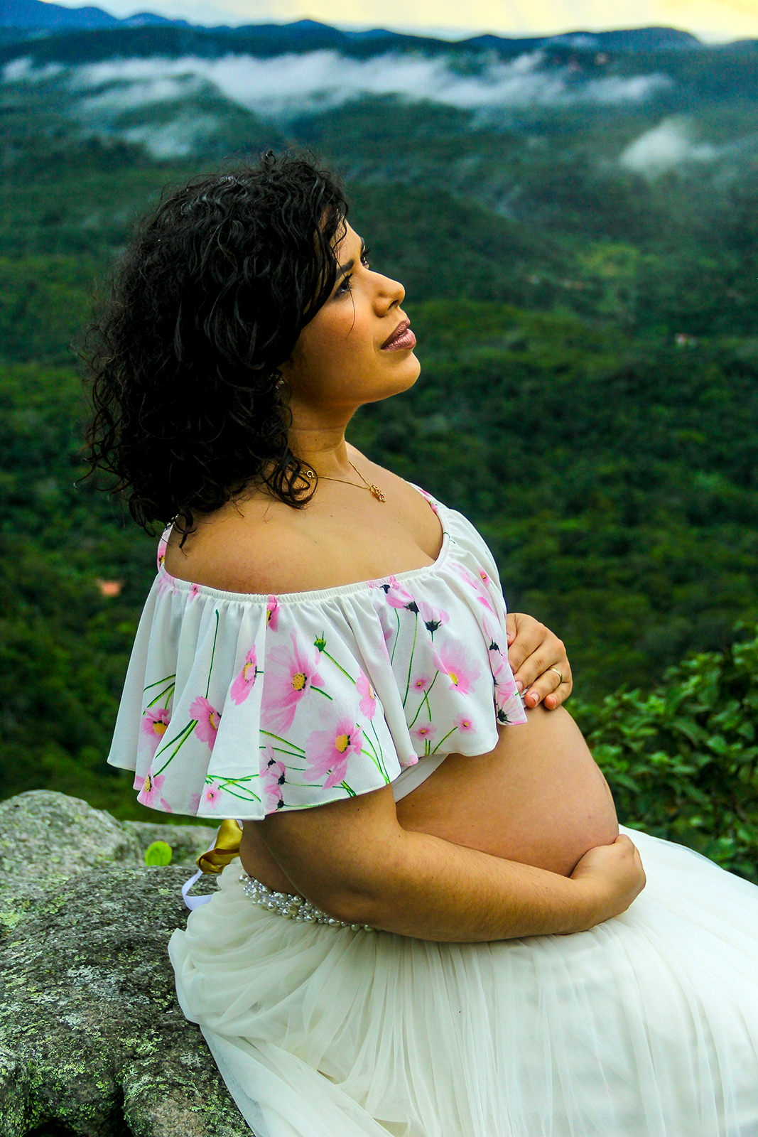 Ensaio de Gestante em Guaramiranga Pico Alto