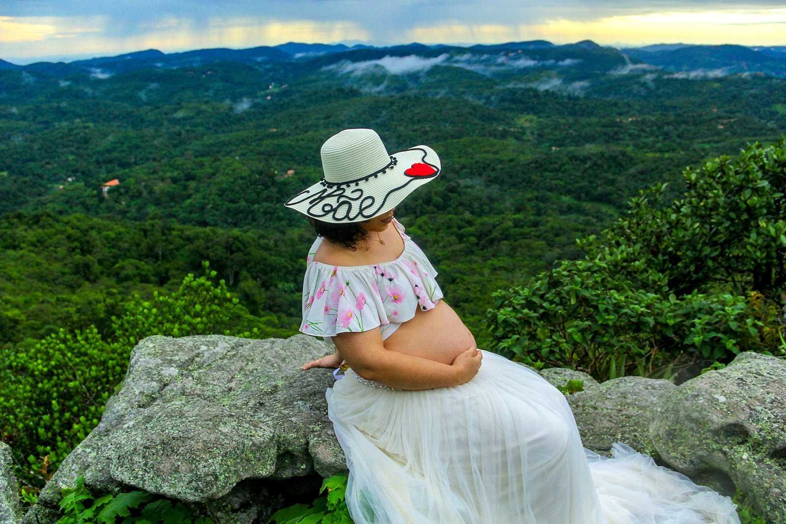 Ensaio de Gestante em Guaramiranga Pico Alto