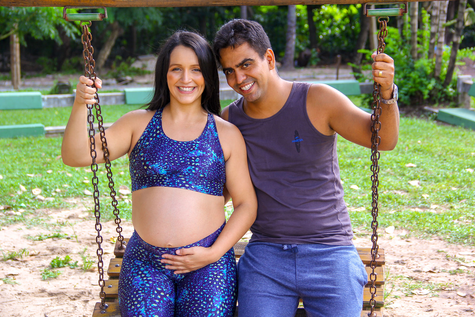 Book Gestante no Parque do Cocó